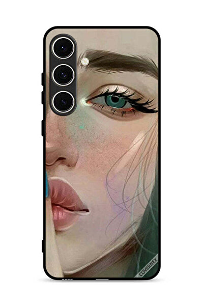 Covernex غطاء حماية لهاتف سامسونج جالكسي S24 FE 5G، ششش، إنها حزينة