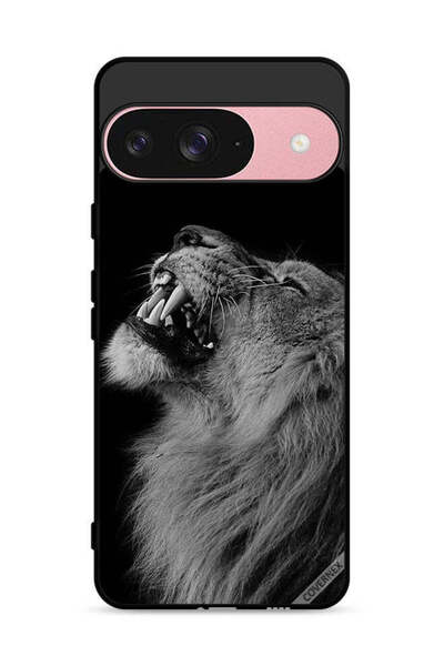 Covernex غطاء حماية لجهاز Google Pixel 9 بتصميم الأسد المبهج