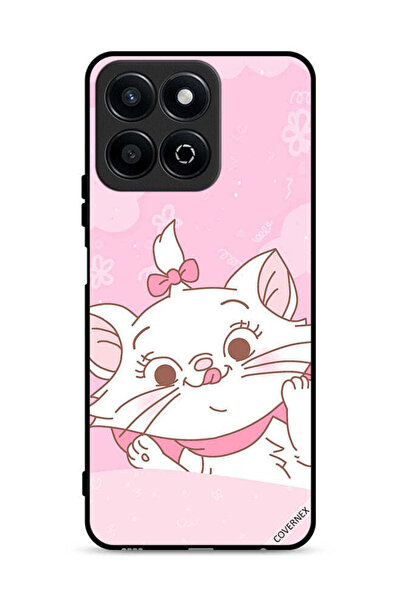 Covernex غطاء حماية لهاتف Honor Play 60 Plus 5G برسومات قطة