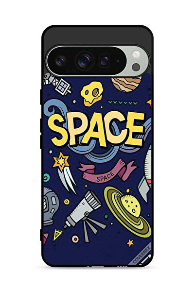 Covernex غطاء حماية لجهاز Google Pixel 9 Pro XL برسومات فنية فضائية
