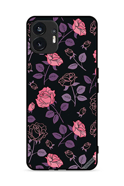 Covernex غطاء حماية لهاتف Nothing Phone (2) 5G بنقشة الورود القوطية الباستيل