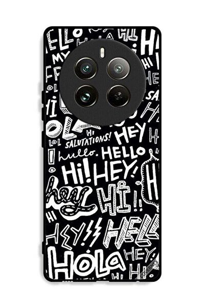 Covernex غطاء حماية لهاتف Realme 12 Pro Plus 5G، مرحبًا، علامات