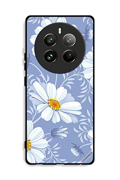 Covernex غطاء حماية لهاتف Realme 12 Pro Plus 5G بطبعة زهور متفتحة