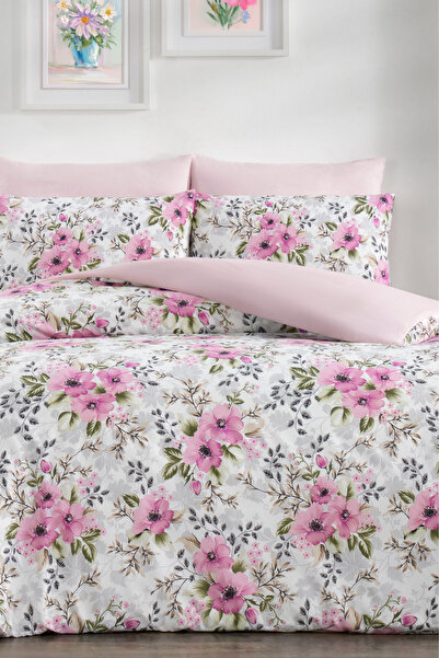 Sheri Home Tekstil Basic Bahar Nevresim (Yorgan Kılıfı)Tr8887366365577