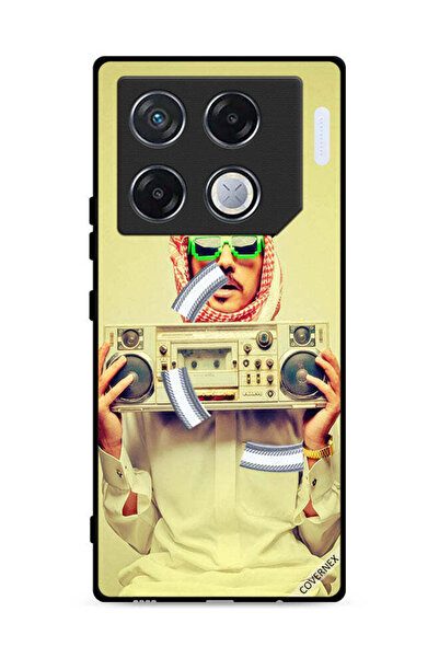 Covernex غطاء حماية لجهاز Infinix GT 20 Pro 5G يحمل جهاز موسيقى عتيق
