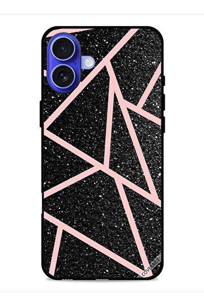 Covernex غطاء حماية لجهاز Apple iPhone 16 Plus بنقشة لامعة ومسارات