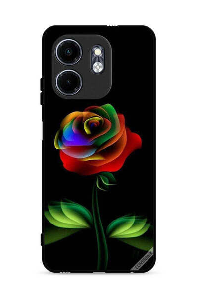 Covernex غطاء حماية لهاتف إنفينيكس سمارت 9 4G بلون قوس قزح وردي