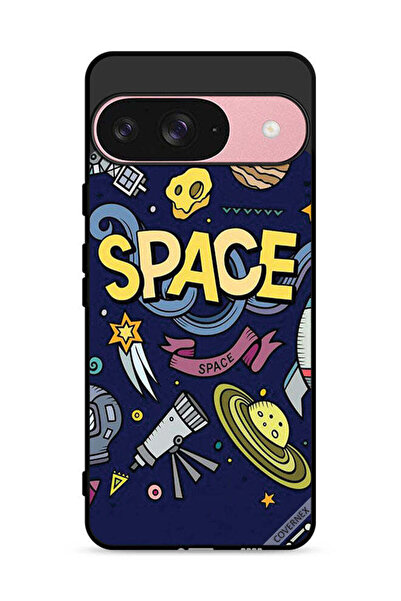 Covernex غطاء حماية لجهاز Google Pixel 9 برسومات فنية فضائية