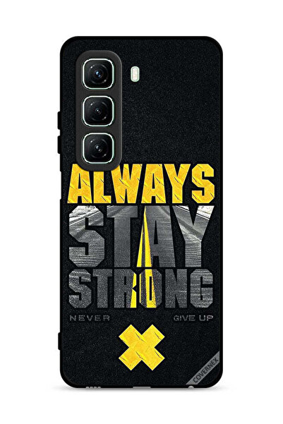 Covernex غطاء حماية لهاتف Infinix Hot 50 5G - ابق قويًا دائمًا ولا تستسلم أبدًا