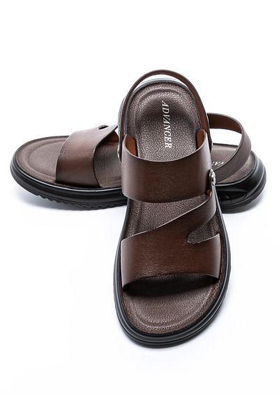 advancer Men's Sandals 56292 Brown |