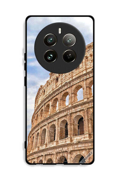 Covernex غطاء حماية لهاتف Realme 12 Pro Plus 5G بتصميم مبنى عتيق