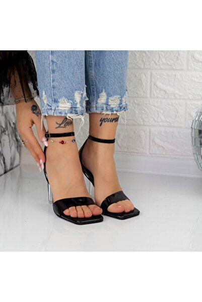 Botinelli Γυναικεία Σανδάλια με Λεπτό Τακούνι TN-59 Μαύρα