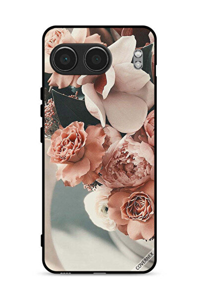 Covernex غطاء حماية لهاتف OnePlus Nord 4 5G، باقة من أزهار الخوخ الجميلة