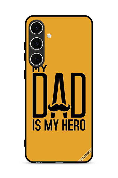 Covernex غطاء حماية لهاتف سامسونج جالكسي S24 FE 5G "والدي هو بطلي"