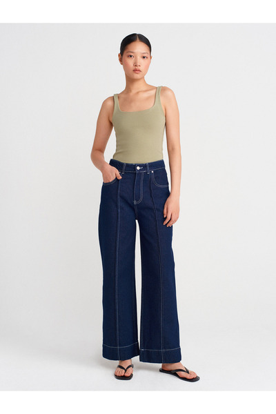 Dilvin 21057 Strap Tank - Sage