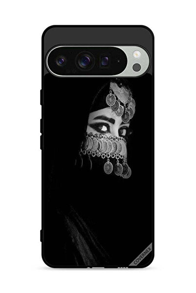 Covernex غطاء حماية لهاتف Google Pixel 9 Pro، مزين بعيون جميلة ووجه فتاة ومجو...