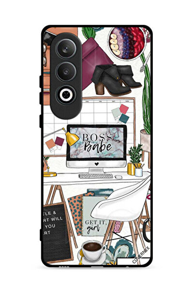 Covernex غطاء حماية لهاتف OnePlus Nord CE4 5G بطبعة Boss Babe Art Clip