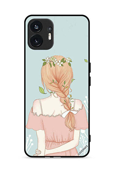 Covernex Nothing Phone (2) 5G Protective Case Cover Standing Girl Looking Cute