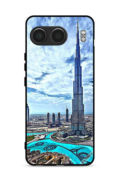 Covernex غطاء حماية لهاتف OnePlus Nord 4 5G، برج خليفة، غيوم تلامس السحاب