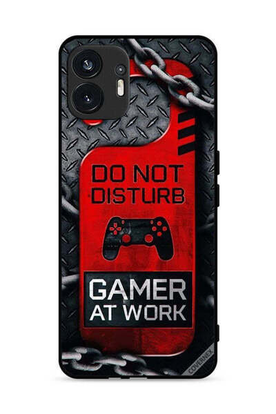 Covernex غطاء حماية لهاتف Nothing Phone (2) 5G، خلفية شاشة للاعب في العمل