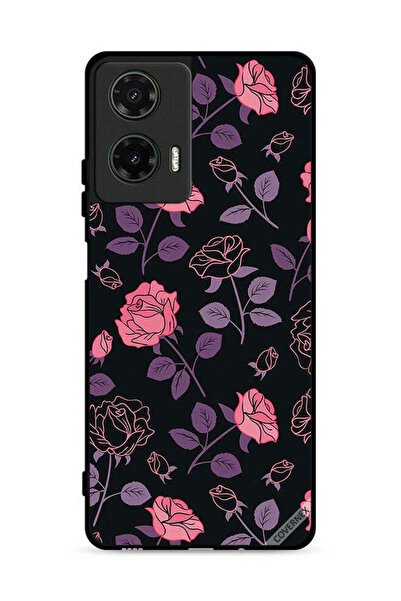 Covernex غطاء حماية لهاتف موتورولا موتو جي 35 5G - ورود قوطية باستيل