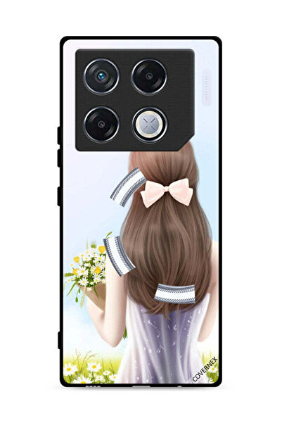 Covernex غطاء حماية لهاتف Infinix GT 20 Pro 5G بنقشة فتاة جميلة