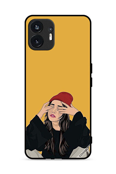 Covernex غطاء حماية لهاتف Nothing Phone (2) 5G - فن الفتاة الحزينة