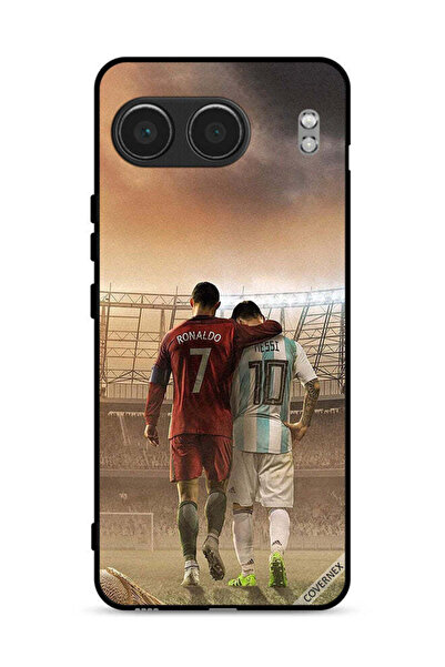 Covernex غطاء حماية لهاتف OnePlus Nord 4 5G بتصميم ميسي وكريستيانو رونالدو