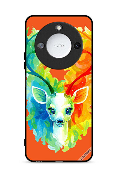 Covernex غطاء حماية لهاتف Honor X60 5G بتصميم غزال ملون