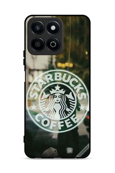 Covernex غطاء حماية لهاتف Honor Play 60 Plus 5G - محبو قهوة ستاربكس