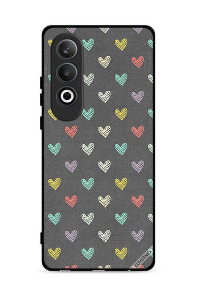Covernex غطاء حماية لهاتف OnePlus Nord CE4 5G بنقشة قلوب صغيرة