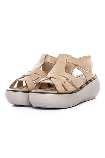 advancer Women's Platform Sandals FF03 Peach |