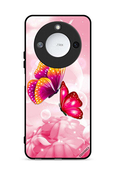 Covernex غطاء حماية لهاتف Honor X60 5G بنقشة فراشات لطيفة