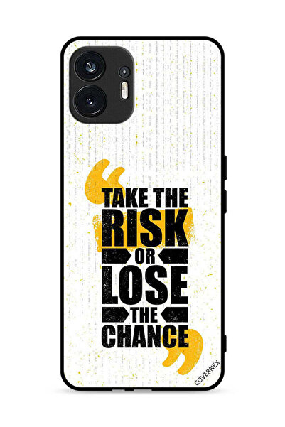 Covernex Nothing Phone (2) 5G Protective Case Cover Take The Risk