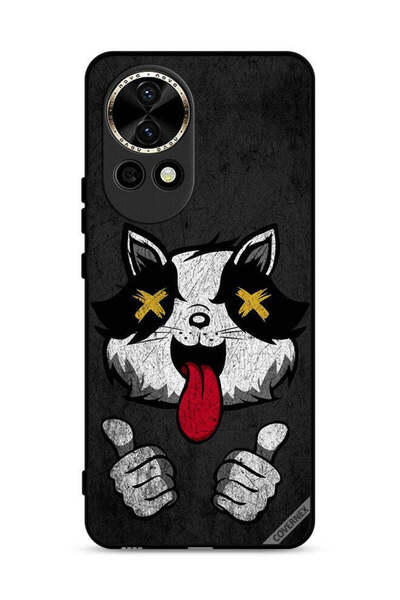 Covernex غطاء حماية لهاتف هواوي نوفا 12 5G بتصميم قطة مارشميلو