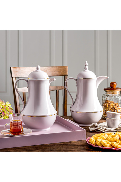 Dallaty grey plastic flask 1L 2 pcs