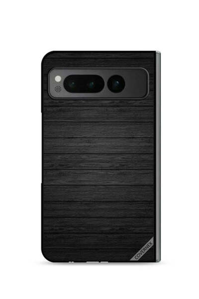 Covernex غطاء حماية لجهاز جوجل بيكسل فولد 5G بنمط خشبي داكن