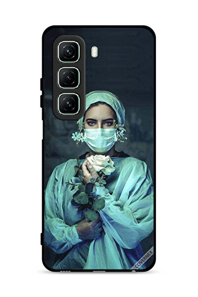 Covernex غطاء حماية لهاتف Infinix Hot 50 5G بطبعة ممرضة