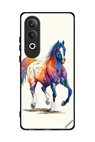 Covernex غطاء حماية لهاتف OnePlus Nord CE4 5G برسومات فنية لرسم الخيول