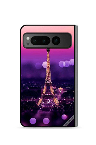 Covernex غطاء حماية لهاتف جوجل بيكسل فولد 5G بتصميم برج إيفل