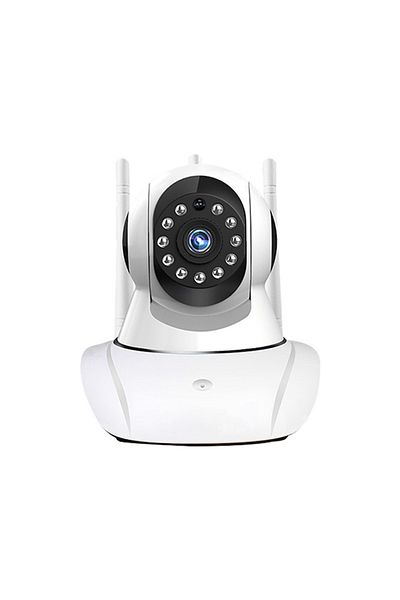 Vaxiuja Camera de supraveghere, Vaxiuja, ABS, Rotire la 355°, Full HD 1080P, Alb