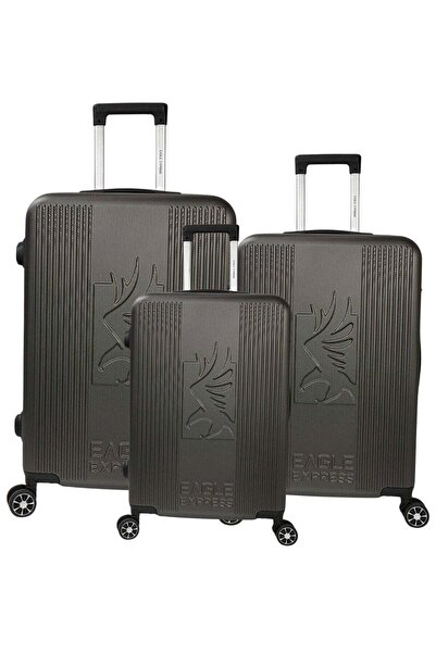 EAGLE EXPRESS عربة رامبل ABS صلبة مقاس 20، 24، 28 بوصة، مجموعة من 3 قطع باللو...