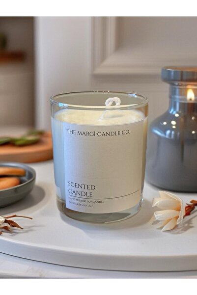Burroe Atalier The Margi Candle Co Elma Kokulu Mum - % 100 Doğal Soya Mumu ve...