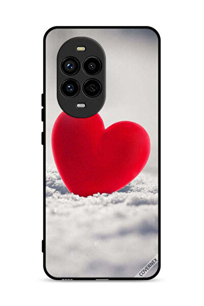Covernex غطاء حماية لهاتف هواوي نوفا 13 برو 5G بتصميم قلب أحمر جميل
