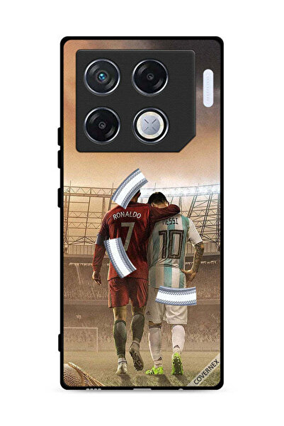 Covernex غطاء حماية لهاتف Infinix GT 20 Pro 5G ميسي وكريستيانو رونالدو