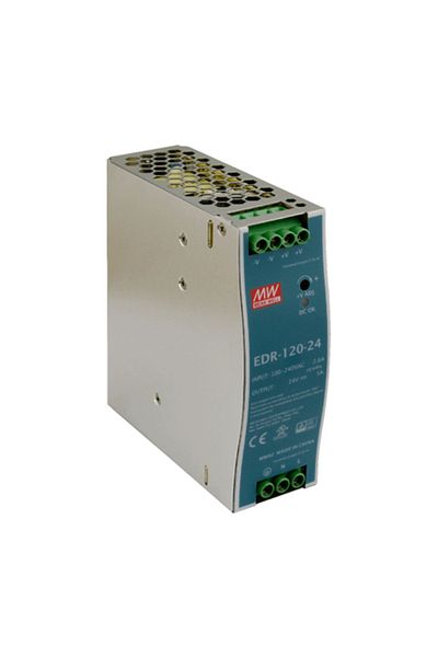 Meanwell Sursă de alimentare în comutație, 24V / 5A, șină DIN - MEAN WELL EDR-120-24