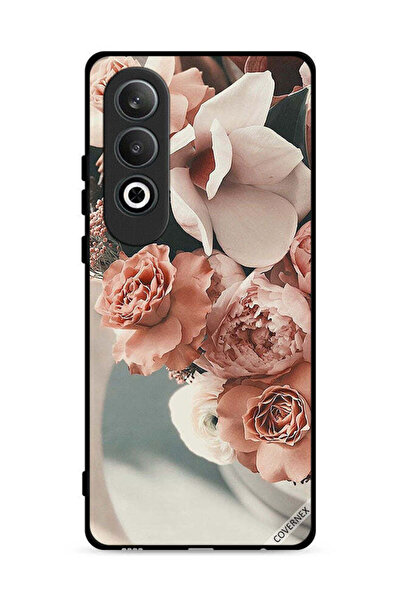 Covernex غطاء حماية لهاتف Oppo K12 5G مع باقة من أزهار الخوخ الجميلة