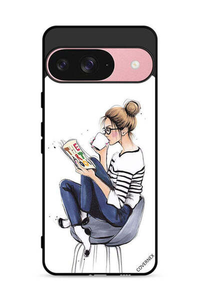 Covernex غطاء حماية لجهاز Google Pixel 9 - قراءة كتاب الفن
