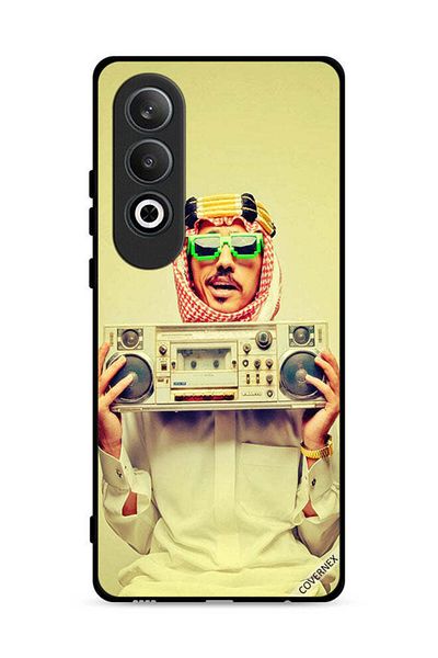 Covernex غطاء حماية لهاتف Oppo K12 Plus 5G يحمل جهاز موسيقى عتيق