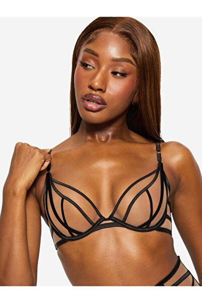Ann Summers Sheer Desire Non Pad Plunge Bra